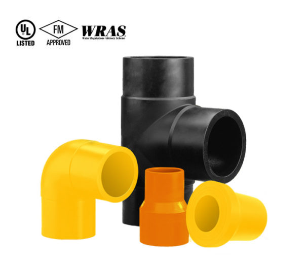 HDPE molded pipes